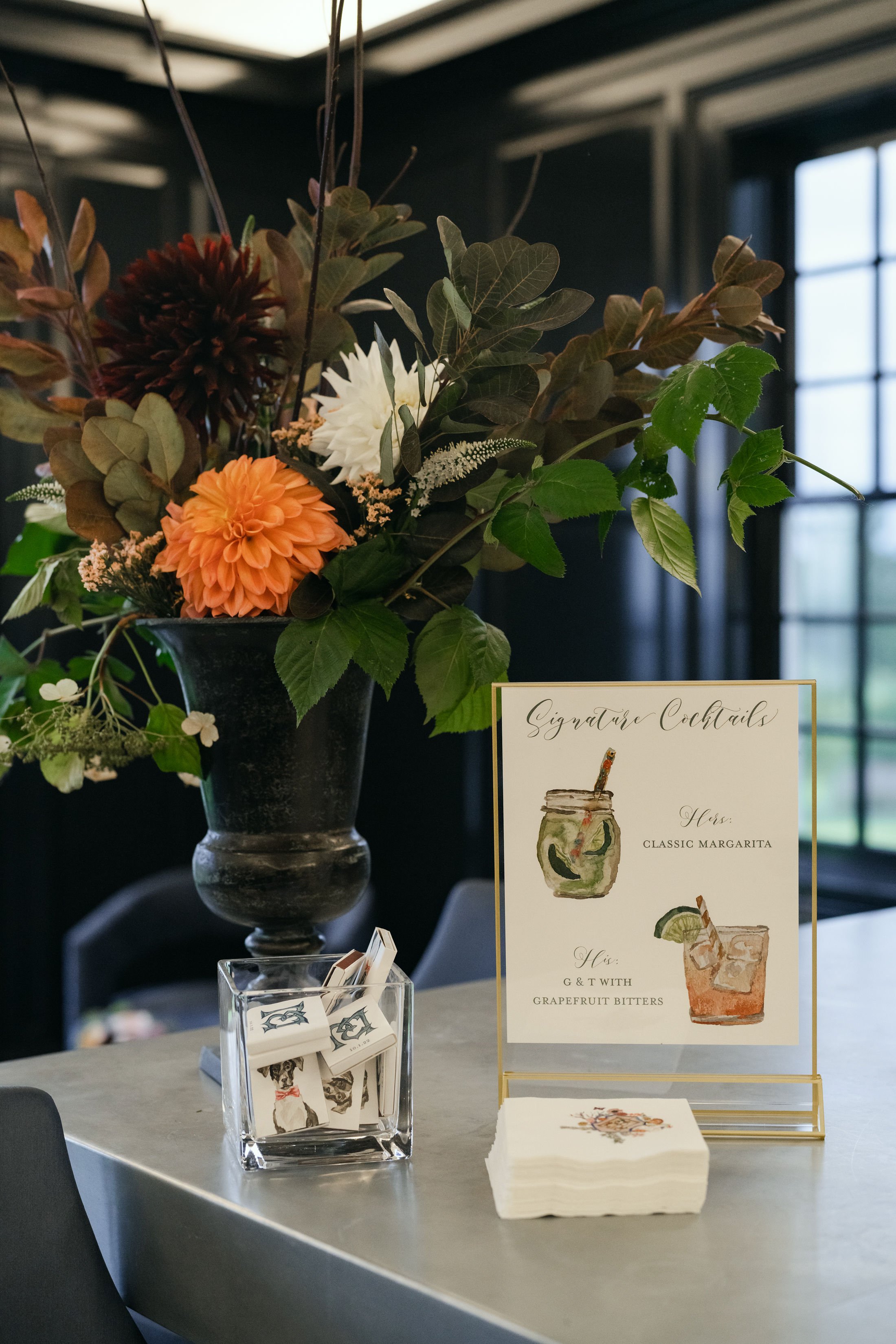 Wedding floral design in Connecticut.