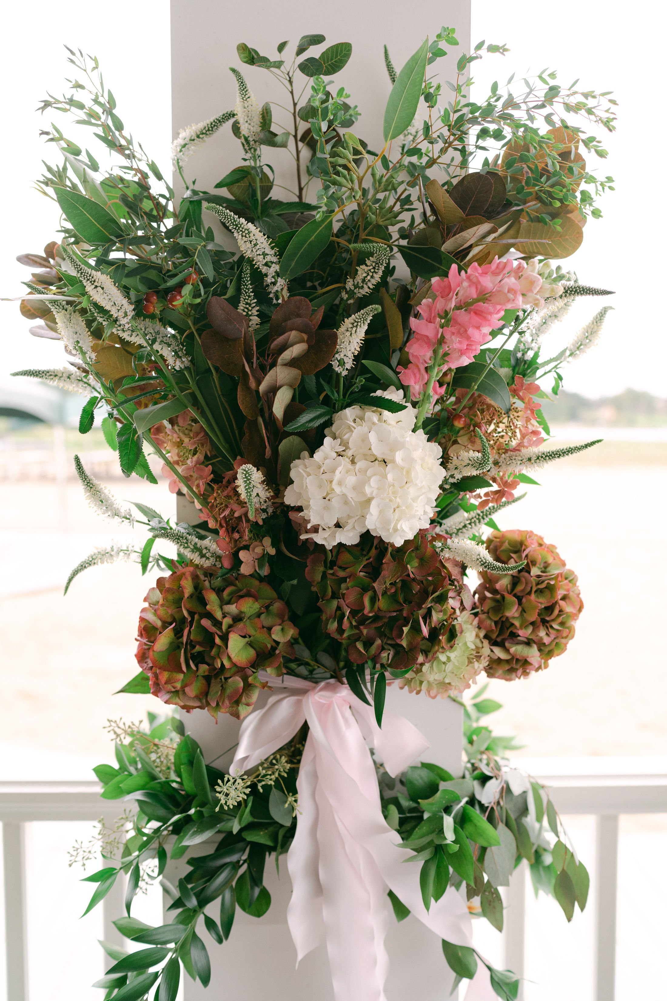 Wedding floral design in Connecticut.