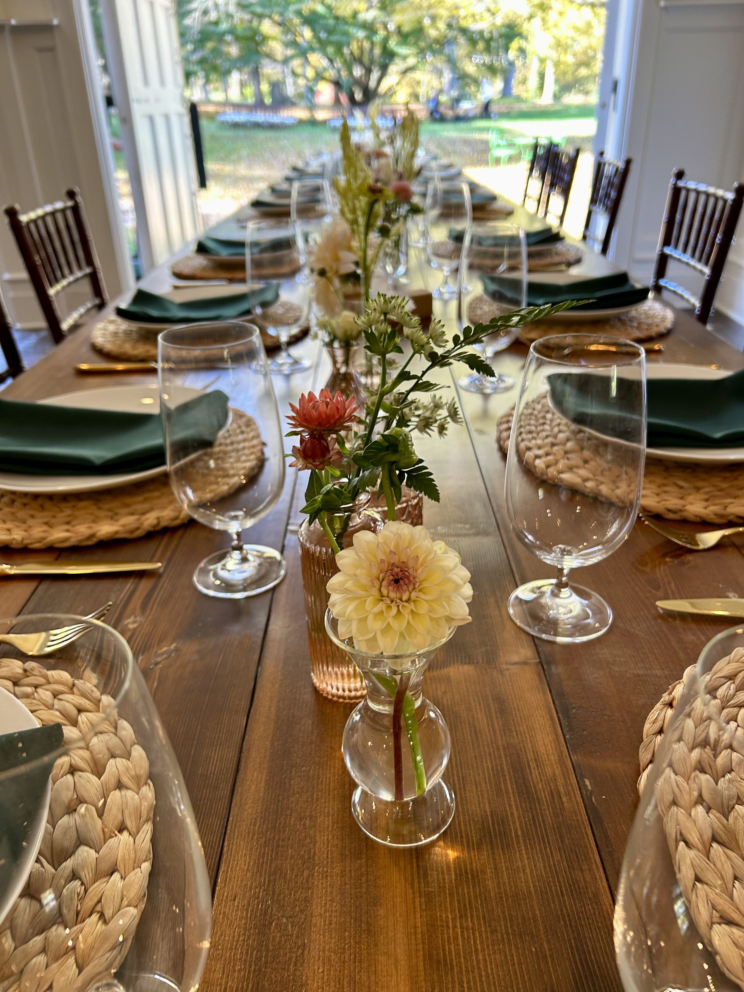 Wedding floral design in Connecticut.